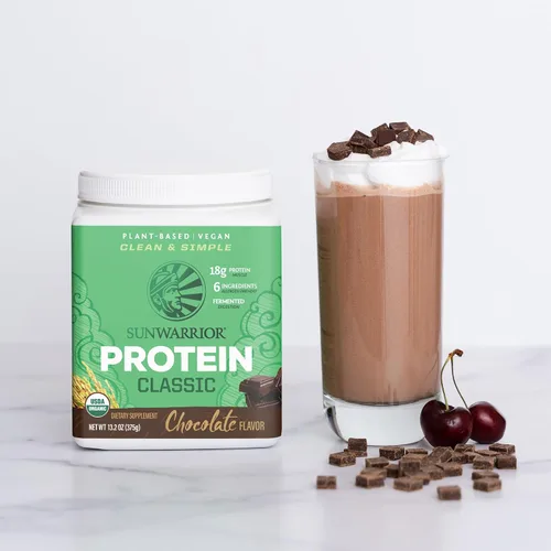 Miniatura 6 de Proteína de arroz integral en polvo con BCAA y aminoácidos, batido de proteína de arroz crudo libre de gluten, baja en carbohidratos, libre