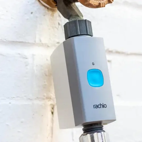 Miniatura 6 de Rachio Temporizador inteligente de manguera (solo 1 válvula) – Temporizador de grifo para exteriores controlado por aplicación, instalación rápida