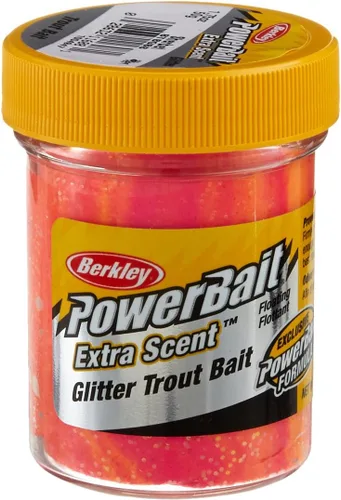 Miniatura 12 de Berkley PowerBait - Cebo de masa de pesca para trucha Rojo fluorescente