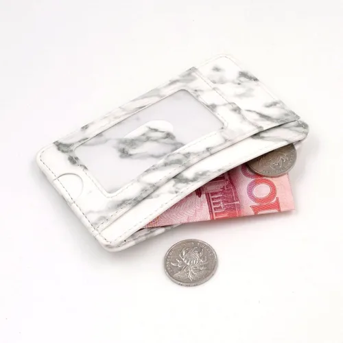 Miniatura 2 de kandouren Billeteras delgadas y minimalistas de cuero RFID, cartera de bolsillo frontal, tarjetero de crédito para hombres y mujeres, clip