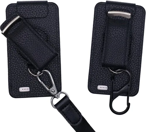 Miniatura 3 de Funda Premium (con clip para cinturón/cordón) para Dexcom G7 (negro)