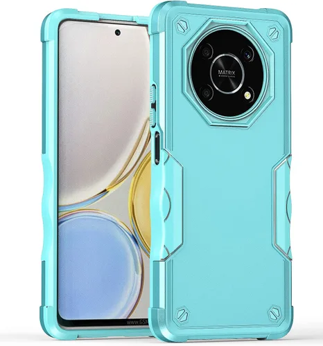 Miniatura 14 de Compatible con Honor X9, a prueba de golpes, híbrida resistente a los golpes, funda híbrida para parachoques híbrida de cuerpo completo, resistente