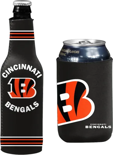 Miniatura 3 de Portavasos y Portabotellas de Fútbol Americano Aislante Enfriador de Bebidas Huggie Green Bay (Packers) - Estática activa