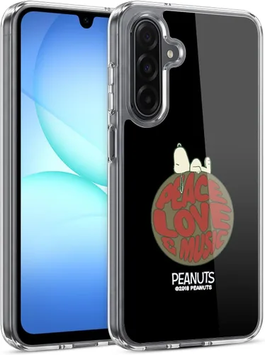 Miniatura 223 de Head Case Designs Funda de gel Woodstock 50th con licencia oficial de Peanuts Snoopy Guitar 1969 [protección de grado militar] compatible