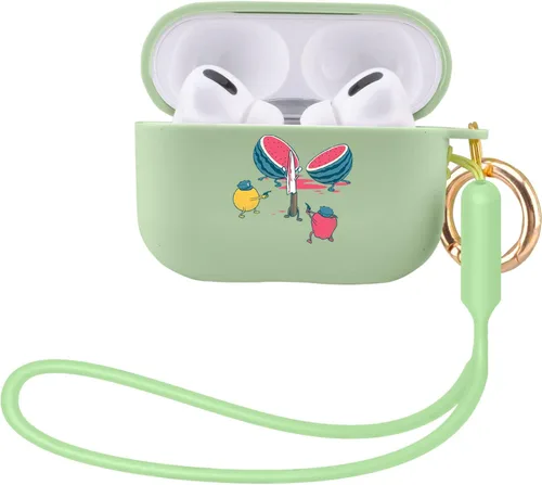 Miniatura 10 de Funda compatible con Airpods Pro de 2ª generación, linda funda para AirPods Pro 2, funda protectora con estampado de rana para mujeres y niñas