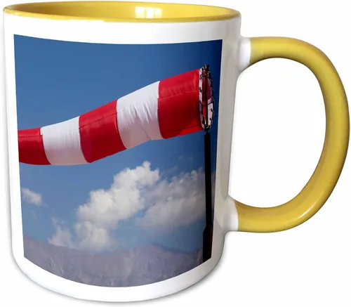 Miniatura 9 de 3dRose Calcetines de viento, aviación, aeropuerto de Vitacura, Santiago, Chile - SA05 DWA0057 -... - Tazas (taza_85852_4)