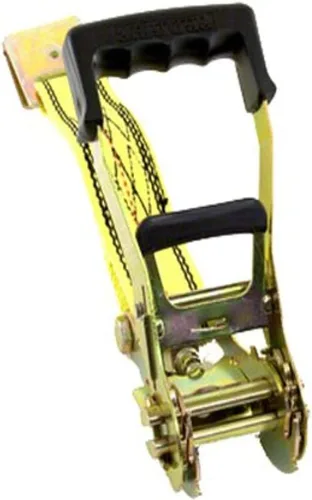 Miniatura 2 de PROGRIP 310001 Amarre de trinquete resistente con liberación de paso y correa de correa: ganchos en J, 27' x 2