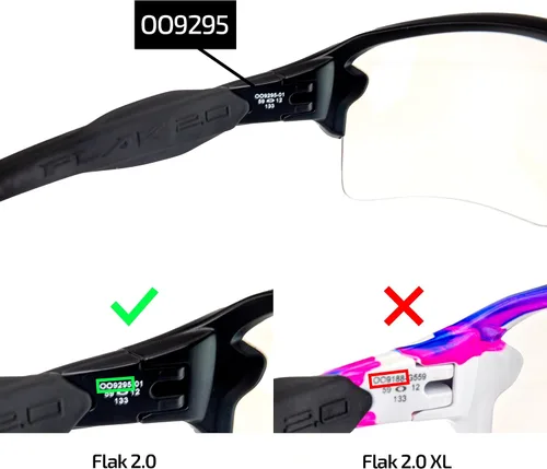 Miniatura 2 de Fuse Lenses Fuse Pro - Lentes de repuesto polarizadas compatibles con Oakley Flak 2.0 (ajuste asiático) 009271