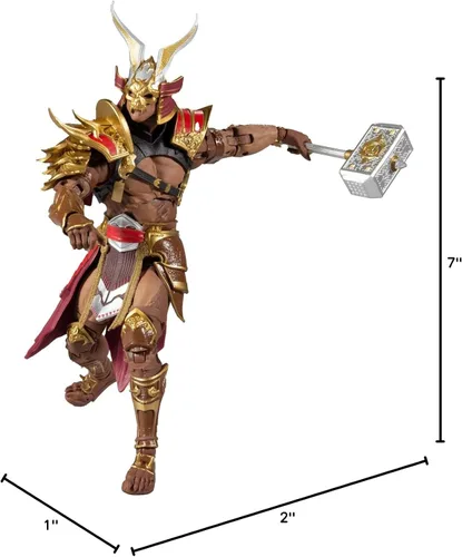 Miniatura 6 de McFarlane Toys Mortal Kombat Shao Khan - Figura de acción (7 pulgadas)