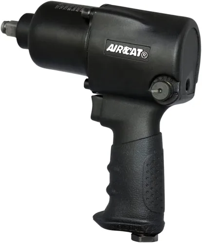 AirCAT 1431 Llave de impacto de 1/2 pulgadas, 800 ft-lb, color negro