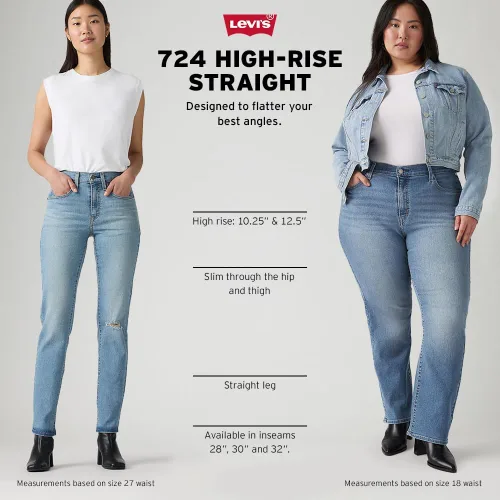 Miniatura 6 de Levi's 724 - Jeans rectos de tiro alto para mujer (también disponibles en talla extragrande)
