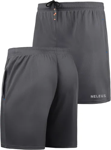 Miniatura 5 de NELEUS Pantalones cortos ligeros de 7 pulgadas para hombre con bolsillos