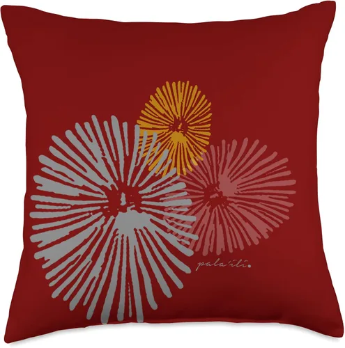 Miniatura 5 de Opihi Ulaula - Pala'ili Almohada de tiro 16x16, multicolor