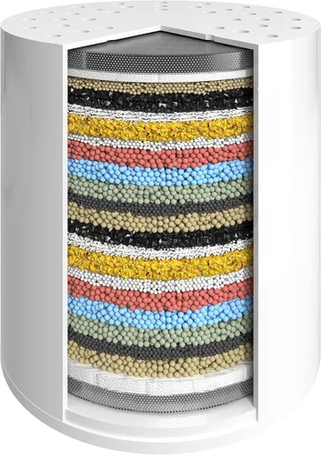 Miniatura 10 de SparkPod Cartucho de filtro de ducha de alto rendimiento, adecuado para personas con piel sensible y seca y cuero cabelludo, filtra cloro e