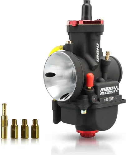 Miniatura 9 de NIBBI Carburador PWK24mm, apto para motor de motocicleta de 125cc—150cc con jets de carburador para DirtBike MiniBike Pit Bike GY6 ATV