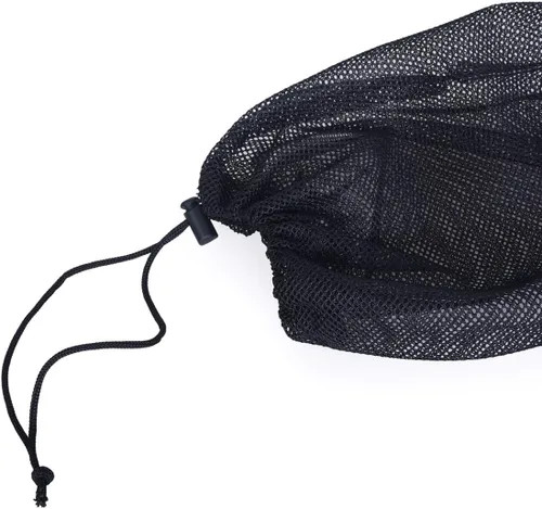 Miniatura 4 de usharedo BVP01 - Bolsa de malla de nailon, 5 unidades, negro M), BVP01-M