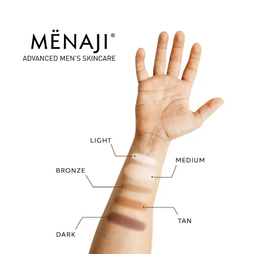 Miniatura 7 de Menaji HDPV Polvo antibrillo (bronce) Maquillaje facial antibrillo para hombres Polvo facial de alta definición Polvo facial agradable a