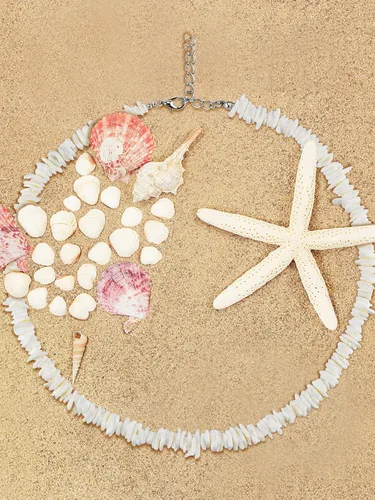 Miniatura 21 de Preppy Heishi - Juego de pulseras de surfista para niñas adolescentes, bonitos aretes estéticos, anillos estéticos preppy coloridos de oro blanco