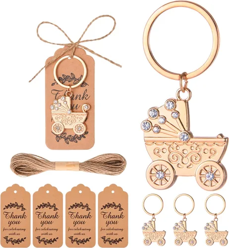 Miniatura 12 de 24 llaveros de mariposa con diseño de mariposa para despedida de soltera, llaveros con forma de mariposa para invitados de boda, fiesta, baby