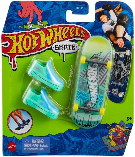 Miniatura 3 de Mattel Hot Wheels - Mini patineta con zapatos, varios modelos, multicolor (HGT54)