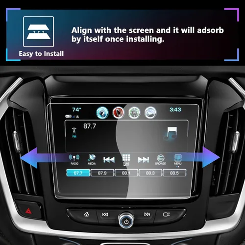 Miniatura 7 de SXCY Protector de pantalla para Chevy Traverse 2023 para Chevy Traverse 2018-2022 2023 Accesorios Protector de pantalla táctil Protector de pantalla