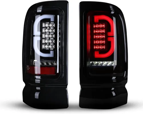 Miniatura 8 de Nixon Offroad Conjunto de luces traseras LED para Dodge Ram 1500/1994-2002 Dodge Ram 2500/3500 1994-2002, par de luces traseras LED para Dodge Ram