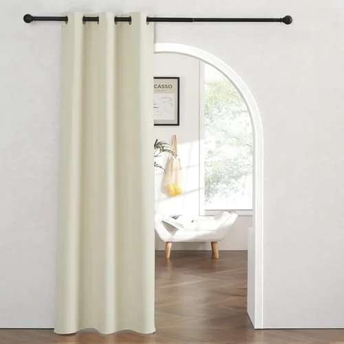 Miniatura 95 de RYB HOME - Cortinas extra largas con bloqueo de luz, persianas opacas insonorizadas para privacidad para cine en casa, oficina, fondo de patio, sala