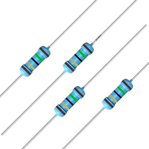 Miniatura 30 de California JOS 100 unidades de resistencia de 0.12 ohmios 1/4w (0.25 W) Resistencia fija de película metálica de tolerancia ±1%, más de 189 valores