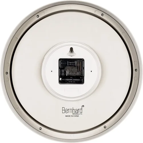 Miniatura 6 de Bernhard Products Reloj de pared rosa de 12.5 pulgadas, silencioso, sin tictac, moderno, elegante, reloj de cuarzo para el hogar, cocina, oficina