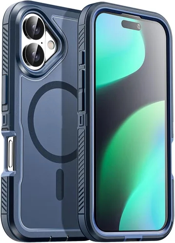 Miniatura 44 de AICase Funda para iPhone 13/14/16e [Compatible con Magsafe], Protección contra caídas de alta resistencia, Defensa multicapa, Grado militar