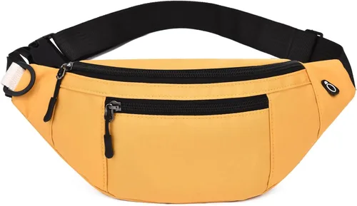Miniatura 41 de FREETOO - Cangurera con correa ajustable para hombres y mujeres; para entrenamiento, viajes, correr, senderismo, ciclismo, uso casual, uso al aire