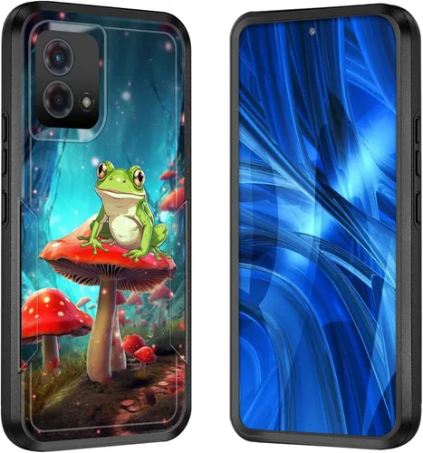 Miniatura 99 de Funda para Moto G 5G 2023, [probada en caídas de grado militar], resistente, resistente, resistente, a prueba de golpes, funda protectora