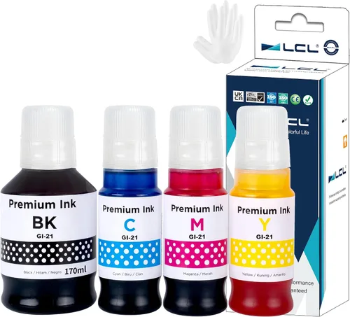 GI-21 G3260 G3270 - Botellas de tinta de repuesto para impresoras Canon 21 GI-21 GI21 para impresoras Canon G3260 G3270 G2260 G1220 G1230 G2270