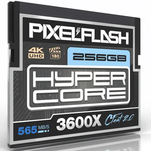 Miniatura 8 de PixelFlash Tarjeta CFast 2.0 de 1 TB 3700X HyperCore 575MB/s SATA3 VPG180, tarjeta CFast para cámaras fotográficas y cámaras DSLR cinematográficas