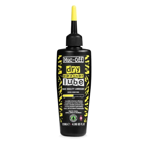 Muc-Off Lubricante en seco para cadena de bicicleta Bio 50ml con fórmula a base de cera para cambios de marcha suaves | Crea una capa protectora y
