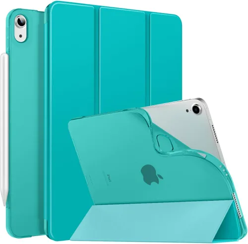 Miniatura 28 de MoKo para iPad Air de 11 pulgadas, funda para iPad Air de 7ª/6ª generación M3/M2 2025/2024, iPad Air de 5ª/4ª generación de 10.9" 2022/2020, Rojo