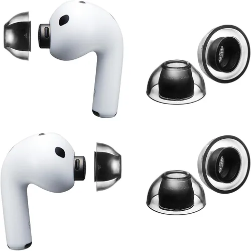 Miniatura 14 de XELASTEC 2 Puntas de Reemplazo para AirPods Pro 3 – Material Adaptable al Calor Corporal, Sellado Sin Costuras, Filtro Micro de 12 Agujeros, Puntas