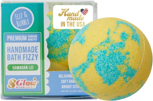 Miniatura 13 de Fizz & Bubble Bomba de baño artesanal hidratante prémium para adultos, mujeres, niños y regalos - Mojito de menta
