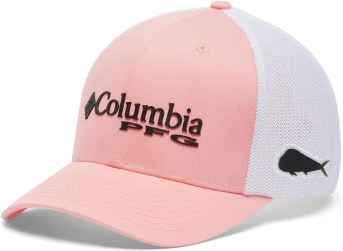 Miniatura 591 de Columbia - Gorra de malla con bandera con árboles unisex para adultos, corona alta