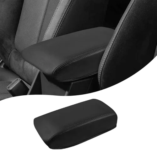 Miniatura 9 de Autorder Funda de consola central para Hyundai Tucson 2016-2019 2020 2021, accesorios de fibra de carbono, funda impermeable antiarañazos
