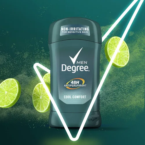 Miniatura 4 de Degree Desodorante antitranspirante original para hombre, no irritante para pieles sensibles, desodorante fresco y cómodo para hombres, 2.7 onzas