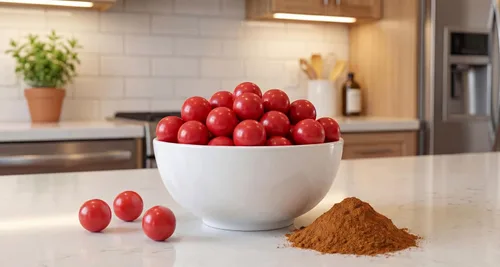 Miniatura 6 de Bolas de chicle de canela - 2 libras de bolas de chicle picantes masticables de canela roja brillante