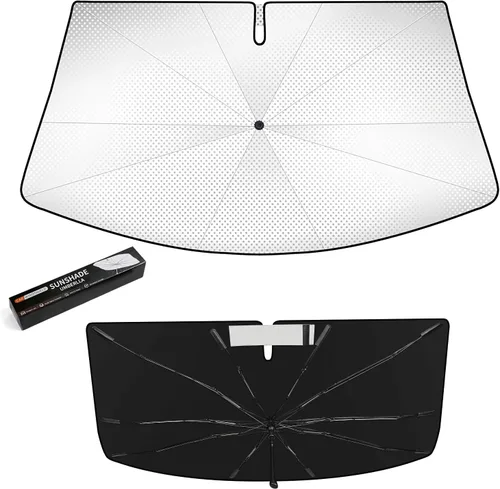 Parasol Sombrilla para Parabrisas para Toyota 4Runner 2010-2025, Bloqueo de Calor Mantiene el Automóvil Fresco, Protección UV Parasol para