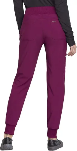 Miniatura 5 de Cherokee Infinity - Pantalón de pierna recta para corredores, quirúrgicos