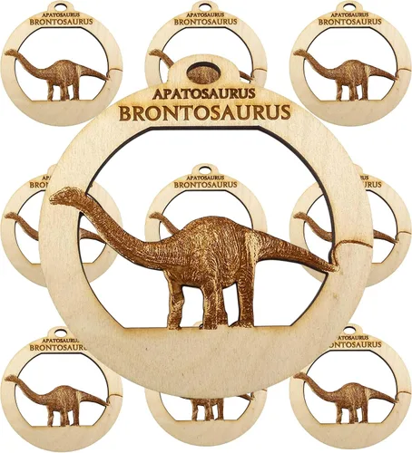 Miniatura 14 de Ankylosaurus - Adorno de dinosaurio para niños, adornos de Navidad para niños y niñas, lindo recuerdo de fiesta de dinosaurio, decoraciones únicas