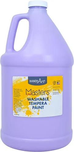 Miniatura 15 de Handy Art Little Masters - Pintura al temple lavable, turquesa, botella de 128 onzas, brillante y mezclable, alta opacidad, colores lavables