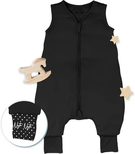 Miniatura 15 de Sleeveless Soft Baby & Toddler Sleeping Sack, Breathable with Adjustable Feet Cuffs & Anti-Slip Grip Gris