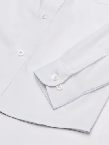 Miniatura 3 de IZOD - Camisa Oxford de manga larga con botones para niño, color sólido