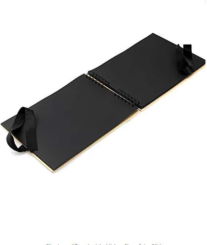 Miniatura 6 de Gotideal Álbum de recortes de bricolaje, papel para manualidades, álbum de fotos de boda y aniversario, álbum de recortes familiar, accesorios