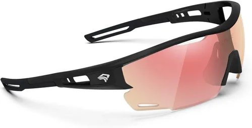 TOREGE Gafas de sol polarizadas deportivas para hombres y mujeres, lentes de sol para ciclismo, correr, pesca, barco, senderismo, playa, TR66